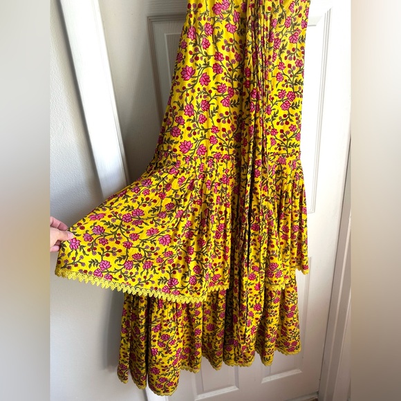 EDDY Helen Tiered Maxi Dress NWT Size 4 - Picture 6 of 7